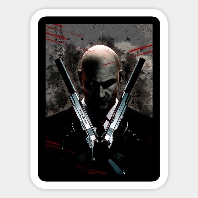 Hitman Sticker by Durro